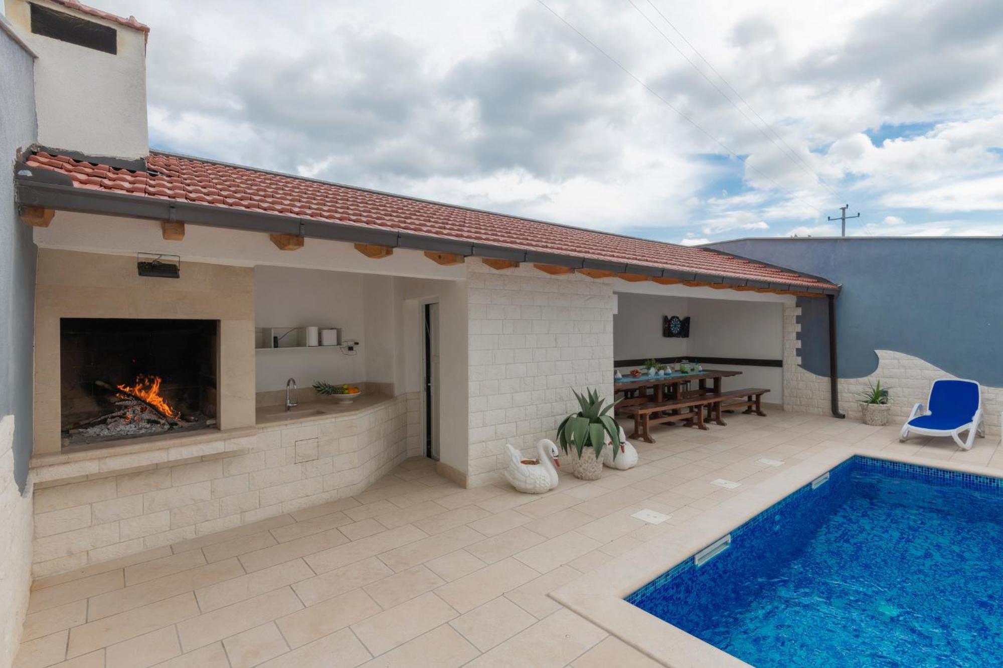 Villa Hill Stars, Makarska- Slivno Slivno  Luaran gambar
