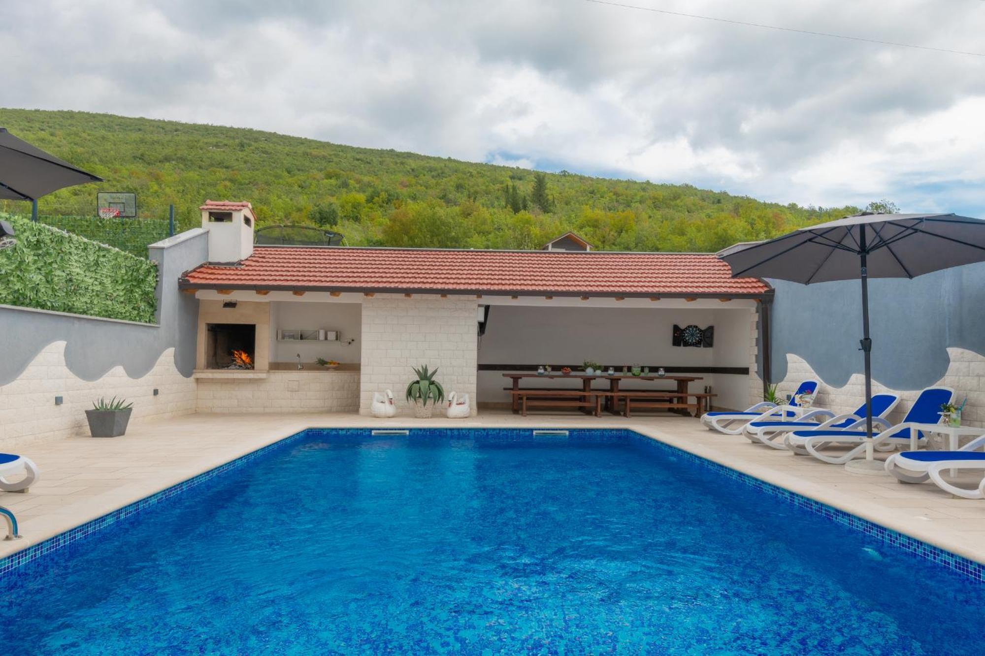 Villa Hill Stars, Makarska- Slivno Slivno  Luaran gambar